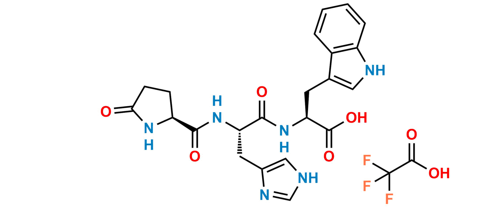 L-Pyroglu-L-His-L-Trp