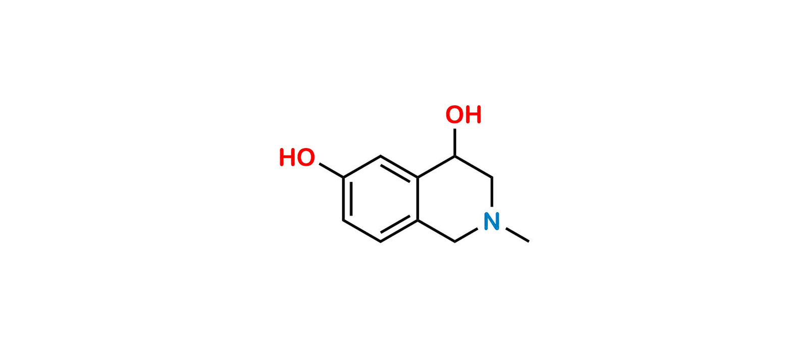1,2,3,4-Tetrahydro-4,6-Dihydroxy-2-Methyl-Isoquinoline